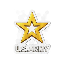 Load image into Gallery viewer, Die-Cut Magnet - Army Star W Us Army w White Star - 3D - Enhanced
