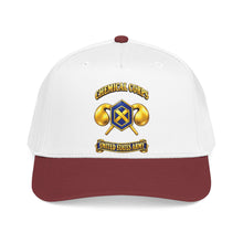 Load image into Gallery viewer, Mid Profile Baseball Cap - Army - Chemical Corps - 3D - Enhanced
