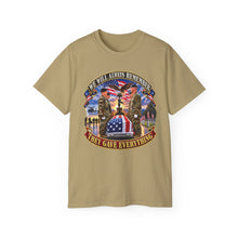 Load image into Gallery viewer, Unisex Ultra Cotton Tee - Emblem - We Will Always Remember - They Gave Everything - 3D - Enhanced

