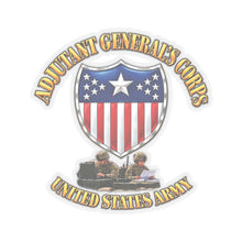 Load image into Gallery viewer, Kiss-Cut Stickers - Army - Adjutant General's Corps - Tactical - 3D - Enhanced
