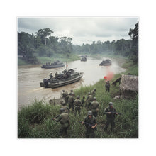 Load image into Gallery viewer, Indoor and Outdoor Silk Posters - MRF - 9th Infantry in the Mekong - Vietnam
