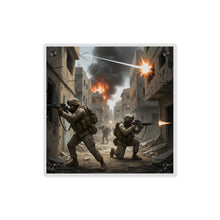 Load image into Gallery viewer, Acrylic Wall Art Panel - Marines in  the 2nd Battle of Fallujah
