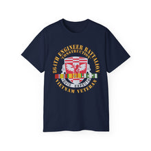 Load image into Gallery viewer, Unisex Ultra Cotton Tee - 864th Engineer Battalion with Vietnam Service Ribbon X 300
