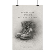 Load image into Gallery viewer, Posters - Old Soldiers Never Die
