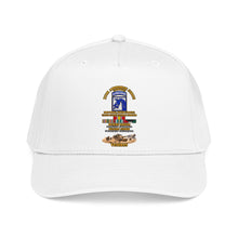 Load image into Gallery viewer, Mid Profile Baseball Cap - XVIII Airborne Corps Desert Storm Ribbons - with Scene - 3D - Transparent
