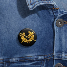 Load image into Gallery viewer, Custom Pin Buttons - SSI - 50th Armored Division X 300

