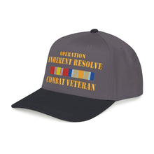 Load image into Gallery viewer, Mid Profile Baseball Cap - Opn Inherent Resolve (OIR) SVC Bar - Combat Veteran - DTF
