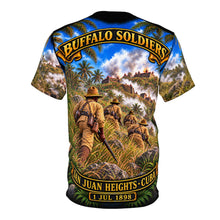 Load image into Gallery viewer, 10th Cavalry Buffalo Soldiers San Juan Hill Tribute Tee

