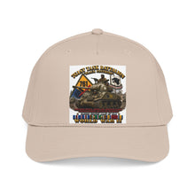 Load image into Gallery viewer, Mid Profile Baseball Cap - Army - 761st Tank Battalion - Black Panthers - w Tank w - KITT SSI WWII  EU SVC - 3D - Enhanced
