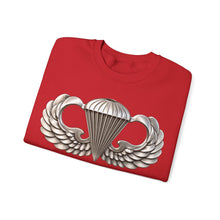Load image into Gallery viewer, Crewneck Sweatshirt - Army - Basic Airborne Badge - No Txt - 3D X 300
