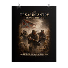 Load image into Gallery viewer, Rolled Posters - 1st Charge through the cornfield, 1862 - Shirt Front
