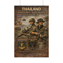 Load image into Gallery viewer, Posters - Thailand's war heroes Cobras and Panthers
