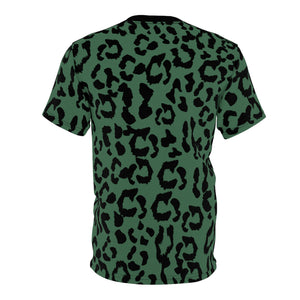 Unisex AOP - Leopard Camouflage - Green-Black