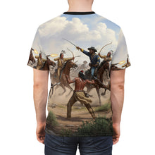 Load image into Gallery viewer, Unisex Tee - 9th Cavalry Regiment Indian Wars AOP Shirt
