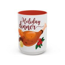 Load image into Gallery viewer, Accent Coffee Mug - Holiday Dinner
