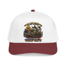 Load image into Gallery viewer, Mid Profile Baseball Cap - Army - 761st Tank Battalion - Black Panthers - w Tank w - KITT SSI WWII  EU SVC - 3D - Enhanced
