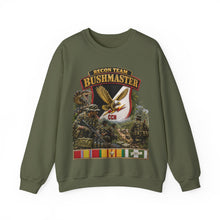 Load image into Gallery viewer, Crewneck Sweatshirt - Pocket Patch - Vietnam - Recon Team Bushmaster - 3D - Enhanced - Mission
