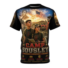 Load image into Gallery viewer, Camp Sousley - Military Adventure Camp - Tribute Tee — "Preparing Leaders for Tomorrow"
