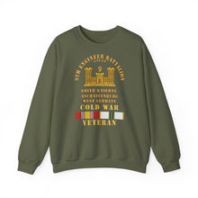 Load image into Gallery viewer, Unisex Heavy Blend™ Crewneck Sweatshirt - Army - 9th Engineer Battalion -Gilas w BR - Num, Aschaffenburg West Germany COLD SVC

