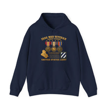 Load image into Gallery viewer, Hoodie – Army - Iraq War Veteran - 3rd Infantry Division - 3D - Enhanced

