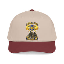 Load image into Gallery viewer, Mid Profile Baseball Cap - Army - Chemical Corps w Scene - 3D - Enhanced
