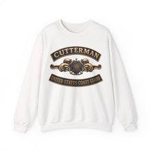 Load image into Gallery viewer, Crewneck Sweatshirt - USCG - Cutterman - Auxiliary w txt - 3D - Enhanced
