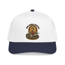 Load image into Gallery viewer, Mid Profile Baseball Cap - 2nd General Hospital - Landstuhl Germany - w Hospital - 3D - Enhanced
