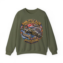 Load image into Gallery viewer, Crewneck Sweatshirt - Army Air Corps - Doolittle Raid US Hornet Attack Tokyo Japan - Apr 18, 1942 - WWII
