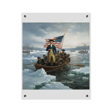 Load image into Gallery viewer, Acrylic Wall Art Panel - Washington Crossing the Delaware duing the Revolutionary War
