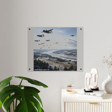 Load image into Gallery viewer, Acrylic Wall Art Panel - Operation Tomahawk - 187th Regimental Combat Team
