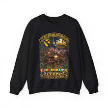 Load image into Gallery viewer, Crewneck Sweatshirt - 1st Battalion 8th Cavalry, Delta Company - w SSI - DUI - Tay Ninh 21 March 1969 - 3D - Enhanced
