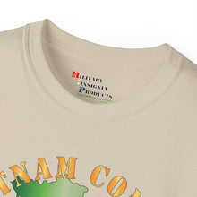 Load image into Gallery viewer, Unisex Ultra Cotton Tee - Vietnam Combat Infantry Veteran, 1st Battalion, 35th Infantry Regiment with CIB - Vietnam Service RIbbons
