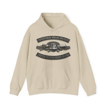 Load image into Gallery viewer, Hoodie – USCG - Expeditionary Warfare Specialist w txt - 3D - Enhanced
