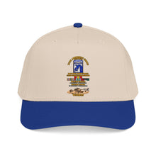 Load image into Gallery viewer, Mid Profile Baseball Cap - XVIII Airborne Corps Desert Storm Ribbons - with Scene - 3D - Transparent
