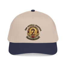 Load image into Gallery viewer, Mid Profile Baseball Cap - 2nd General Hospital - Landstuhl Germany - Black - 3D - Enhanced

