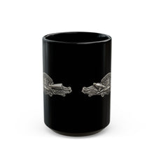 Load image into Gallery viewer, Black Mug  (15oz) - USCG - Surface Warfare wo txt - 3D - Enhanced
