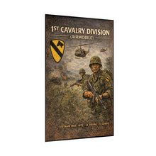 Load image into Gallery viewer, Rolled Posters - 1st Cavalry Division in Ia Drang
