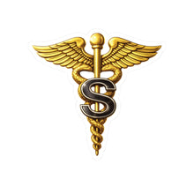 Load image into Gallery viewer, Kiss-Cut Stickers - Army Medical Specialist Corps Branch Insignia - 3D - Enhanced
