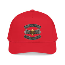 Load image into Gallery viewer, Mid Profile Baseball Cap - USCG - Boarding Officer w txt - 3D - Enhanced
