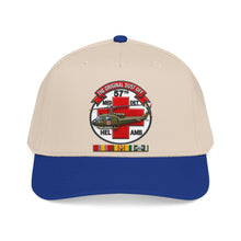 Load image into Gallery viewer, Mid Profile Baseball Cap - Army - 57th Medical Co - Original Dustoff - Vietnam w VN SVC - 3D - Enhanced
