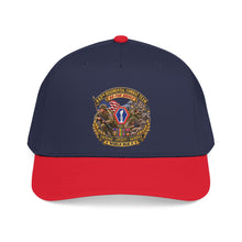 Load image into Gallery viewer, Mid Profile Baseball Cap - Army - 442nd Infantry Regimental Combat Team - 3D - Enhanced with EUR WWII SVC
