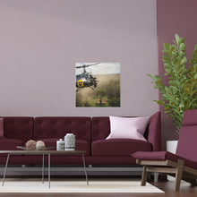 Load image into Gallery viewer, Indoor and Outdoor Silk Posters - 1st Cavalry Division - Air Assault - Vietnam
