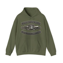 Load image into Gallery viewer, Hoodie – USCG - Expeditionary Warfare Specialist w txt - 3D - Enhanced
