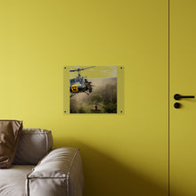 Load image into Gallery viewer, Acrylic Wall Art Panel - 1st Cavalry Division - Air Assault - Vietnam
