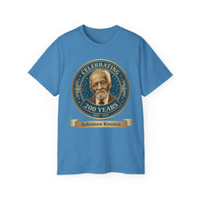 Load image into Gallery viewer, Unisex Ultra Cotton Tee - Solomon Koonce - Celebrating 200 Years
