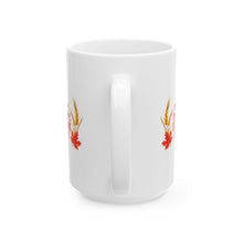 Load image into Gallery viewer, White Ceramic Mug - 11oz &amp; 15oz - Happy Thanksgiving Day

