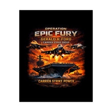 Load image into Gallery viewer, Matte Poster - Operation Epic Fury - Gerald R. Ford Carrier Strike Group
