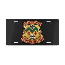 Load image into Gallery viewer, License Plate - 528th Support Bn - DUI wo Txt - 3D - Enhanced
