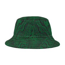 Load image into Gallery viewer, AOP Bucket Hat - Snake eyes - Dark Green
