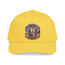 Load image into Gallery viewer, Mid Profile Baseball Cap - Emblem - We Will Always Remember - They Gave Everything - 3D - Enhanced
